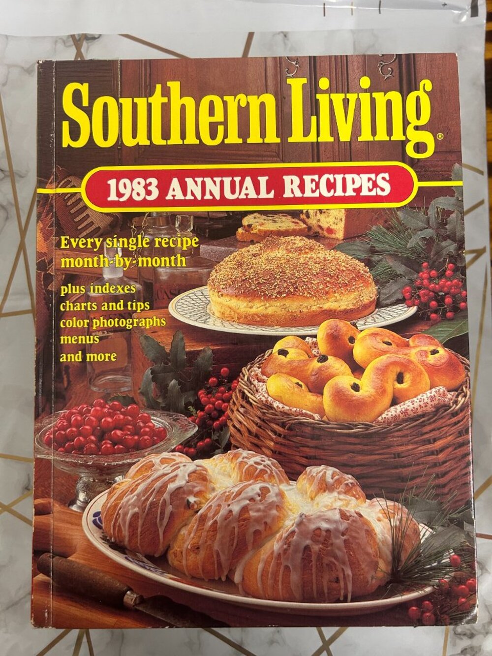 Southern Living 1983 Annual Recipe Cookbook